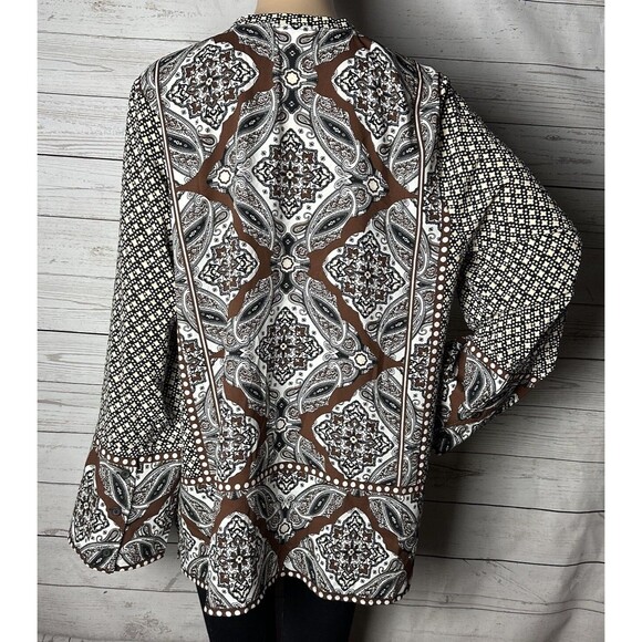 Belle Boho Kim Gravel Blouse - Picture 9 of 13